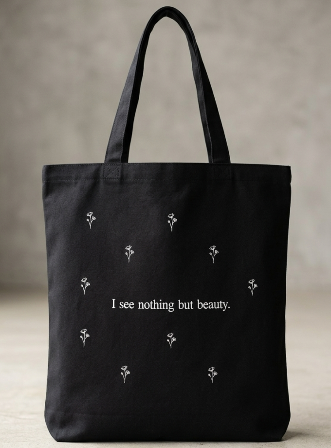 Tote Bag — Deep Black
